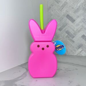 NEW Target Bullseye Playground Pink Bunny Peeps Sipper